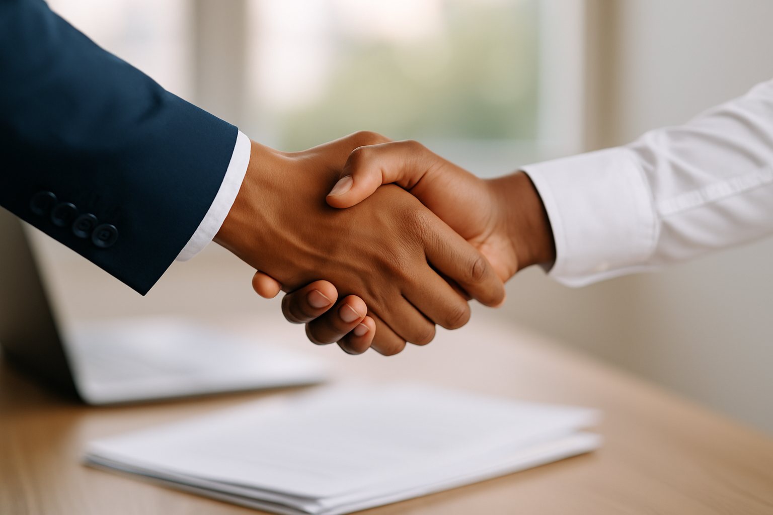 Trust and transparency handshake